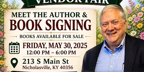 Book Signing at Hometown Events Vendor Fair