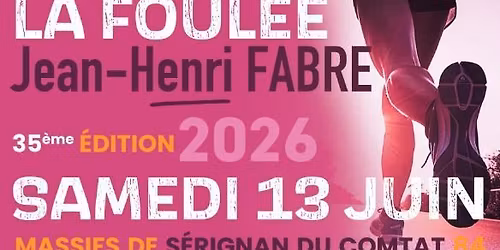La Foul\u00e9e Jean Henri FABRE course Trail