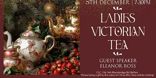 Ladies Christmas Victorian Tea
