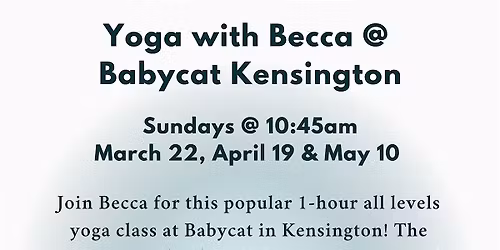 Yoga and Beer at Babycat Brewery