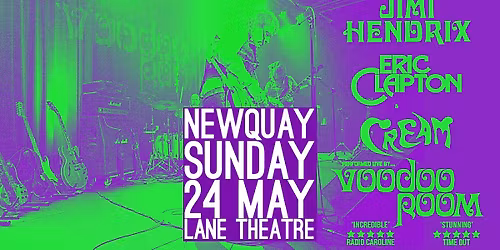 Newquay: HENDRIX, CLAPTON & CREAM Fans!