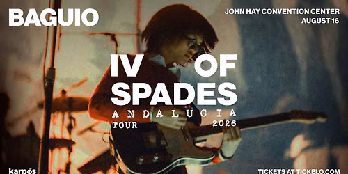IV OF SPADES LIVE IN BAGUIO