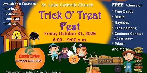 2025 Trick O' Treat Fest