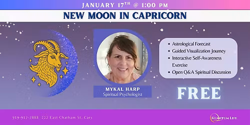 New Moon in Capricorn Celebration
