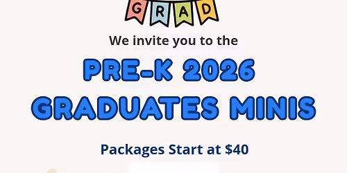 Pre-K 2026 Graduation Minis