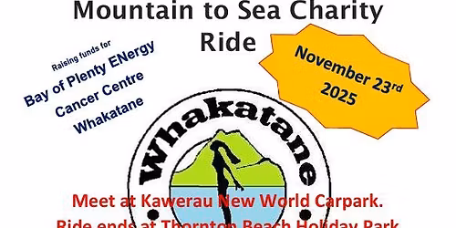 2025 Mountain to Sea Charity Ride, hosted by Whakatane Ulysses
