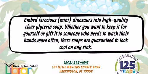 Teen Hour- Dinosaur Soap