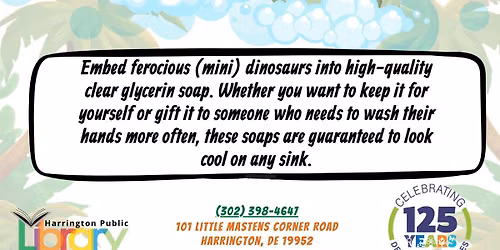 Teen Hour- Dinosaur Soap