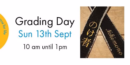 Grading Day 13th September 2026