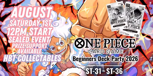 \u2693 One Piece Card Game: Beginners Deck Party 2026 \u2693