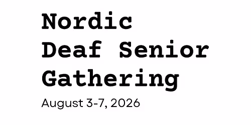 Nordic Deaf Senior Gathering