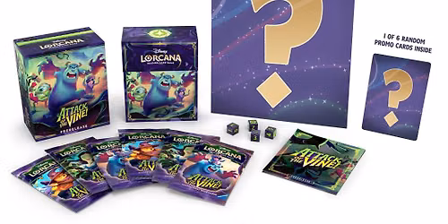 Disney Lorcana Attack of the Vine Prerelease