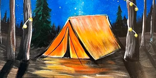 Cozy Camping Paint and Snack