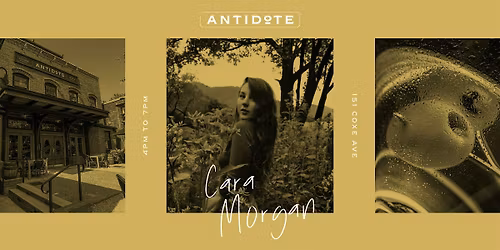 Live Music at Antidote: Cara Morgan of We Three Swings