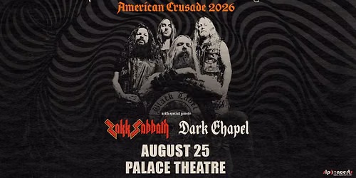 Black Label Society w\/ Zakk Sabbath & Dark Chapel