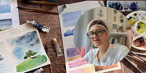 Atelier d\u00e9couverte : les bases de l'aquarelle appliqu\u00e9es au paysage
