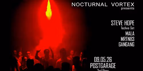 NOCTURNAL VORTEX presents STEVE HOPE