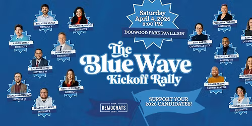The Blue Wave Kickoff Rally | 2026 Putnam County Candidate Launch Party