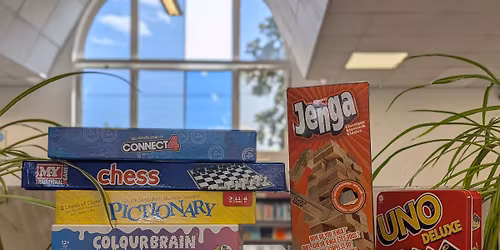 Saturday Morning Games at Earlham Library
