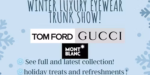 Winter Luxury Trunk Show