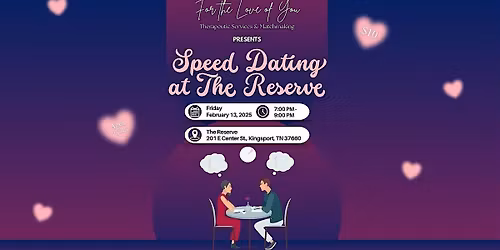 Ready. Set. Romance! Speed Dating at The Reserve!