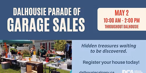 Dalhousie Parade of Garage Sales 2026