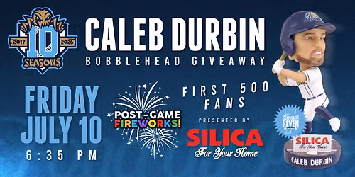 Caleb Durbin Bobblehead Giveaway