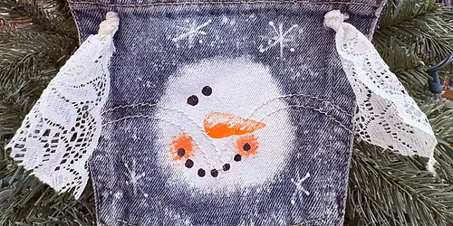 Kindra's Artshop-Snowman Pocket
