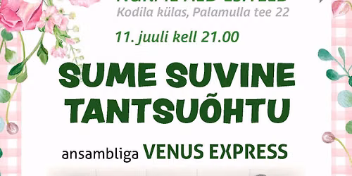 SUME SUVINE TANTSU\u00d5HTU ansambliga VENUS EXPRESS