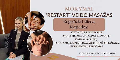 \u201dRESTART\u201d Veido masa\u017eo mokymai