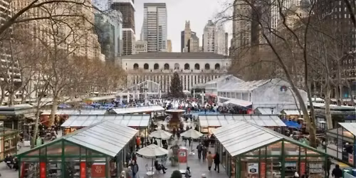 Holiday Village Shop + Sip @ Bryant Park