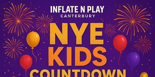 New Year at Noon at Inflate N Play Canterbury 