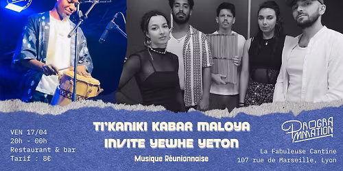 Ti'kaniki Kabar Maloya invite Yewhe Yeton