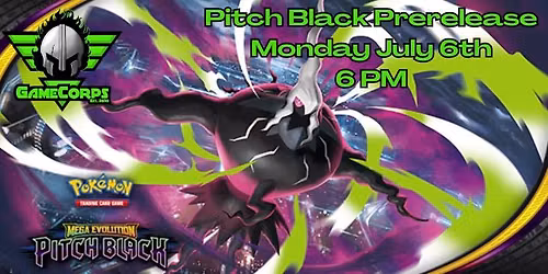 Pokemon Pitch Black Prerelease