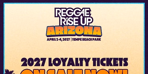Reggae Rise Up - 4 Day Pass