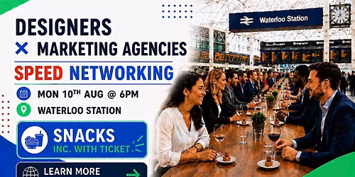 Designers \u00d7 Marketing Agencies Speed Networking