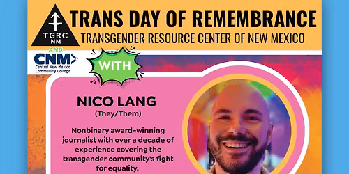 Trans Day of Remembrance with Nico Lang