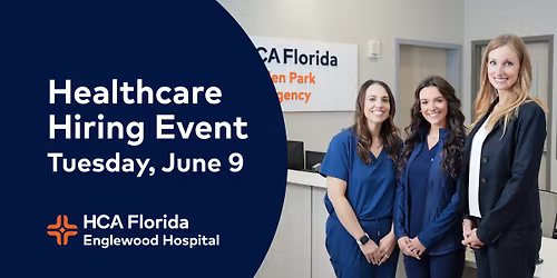Hiring Event for HCA Florida Englewood Hospital