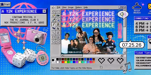 Y2K EXPERIENCE (Street Market, Junk Journaling, & Dance Party)