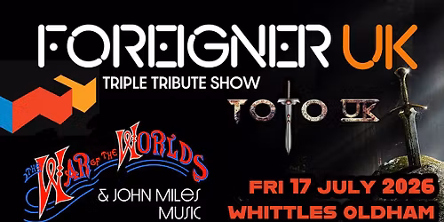 Foreigner Uk - War of the World's - Toto UK