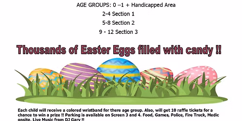 5th Annual Blue Grass Drive In Easter Egg Hunt 2026