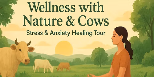 Wellness with Cows: Stress & Anxiety Healing Tour