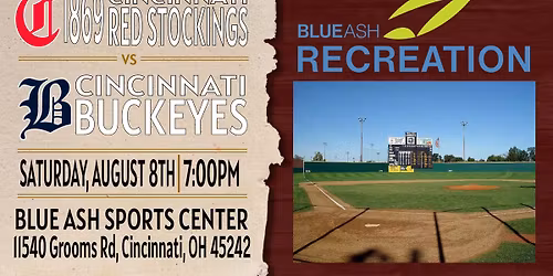 1869 Cincinnati Red Stockings vs. Cincinnati Buckeyes
