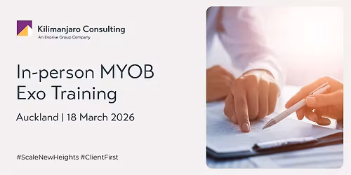Auckland | MYOB Exo Training