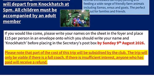 Kids Outing to KNOCKHATCH ADVENTURE PARK!