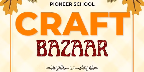 Pioneer Craft Bazaar