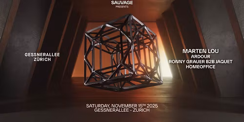 Sauvage OFF at Gessnerallee 2025