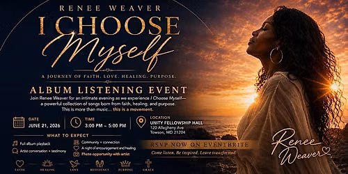 I Choose Myself Album Release Listening Party