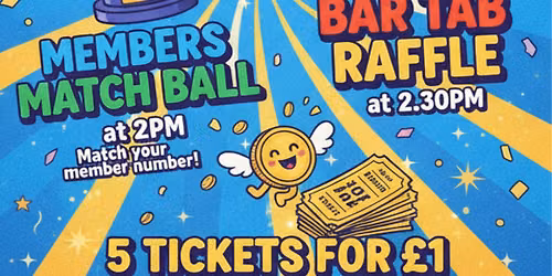 Members Match Ball & Bar Tab Raffle