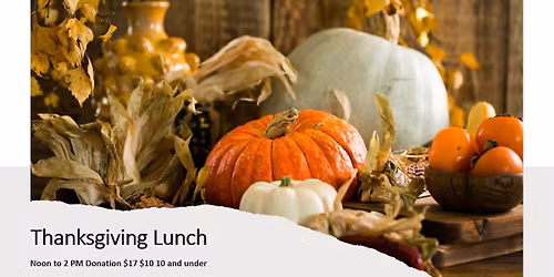 Thanksgiving Lunch